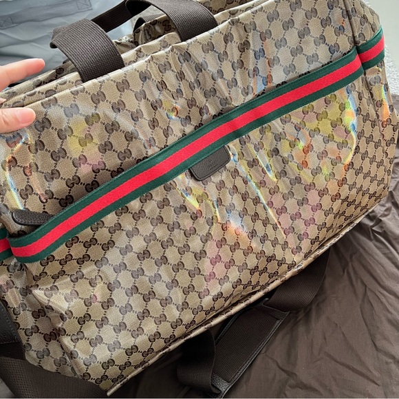 Gucci large travel luggage bag NWT authentic - Picture 12 of 13